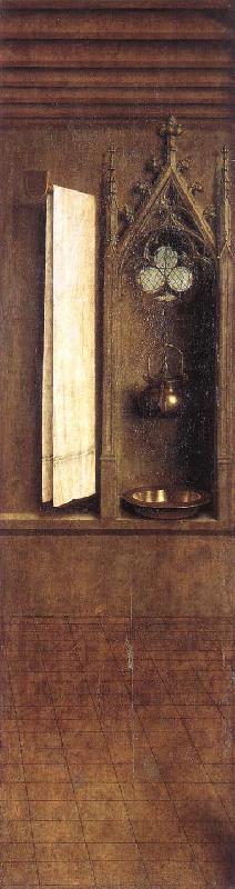 EYCK, Jan van Niche with Wash Basin